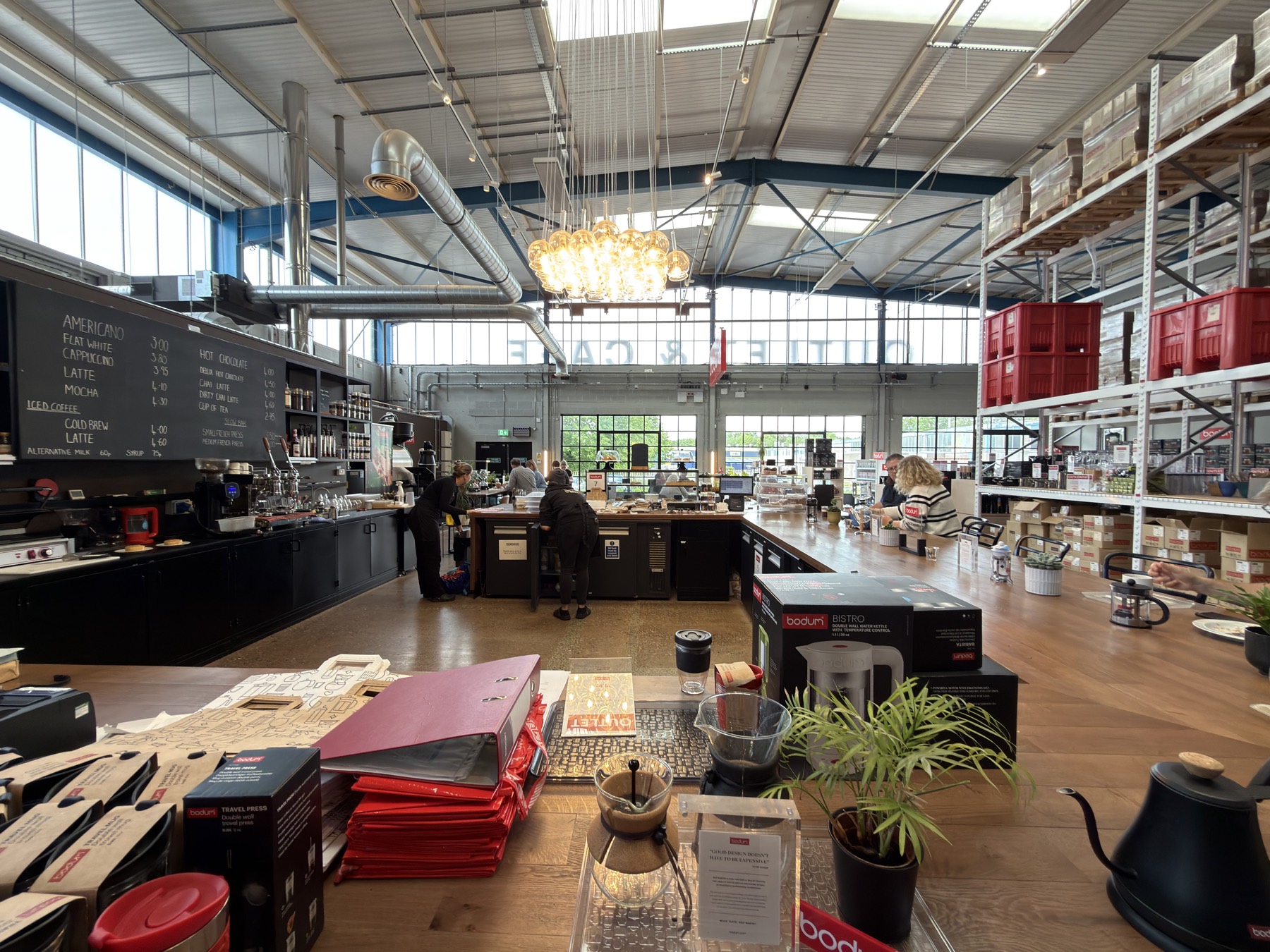 Bodum outlet and café